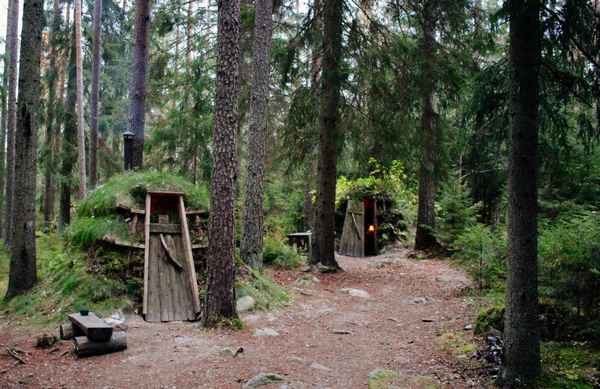 Kolarbyn Ecolodge - дикий отель в шведском лесу  