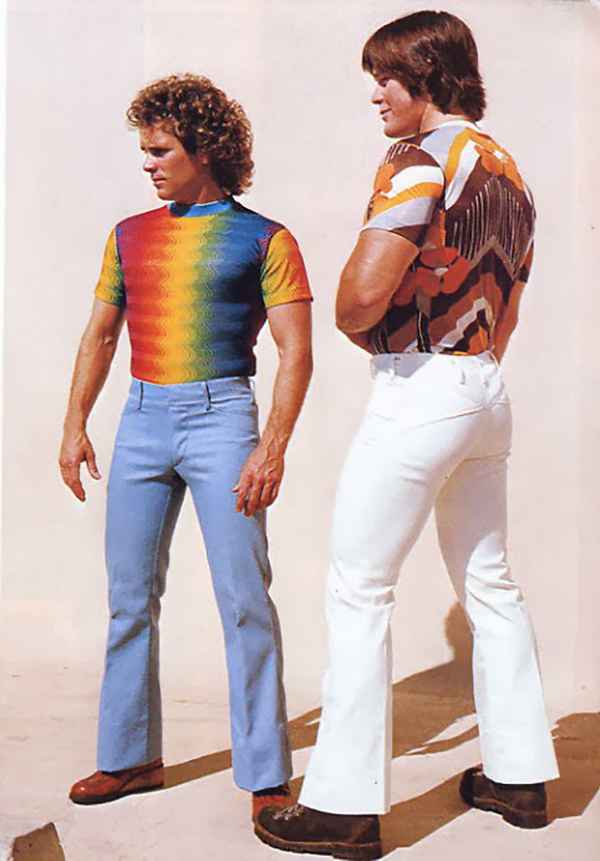 Мужская мода 70-х годов