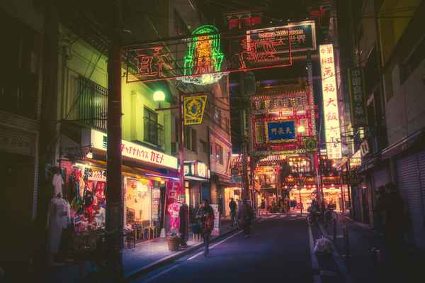 Фотограф Масаши Вакуи показал ночной Токио, похожий на фильм  