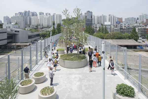 Заброшенное шоссе в Сеуле превратилось в парк с 24000 растений  