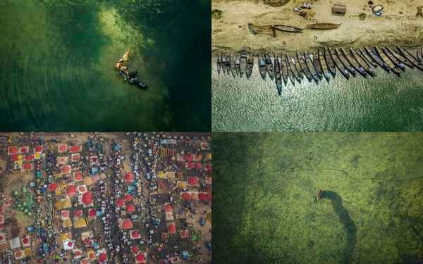 Летчик Шамим Сусом показал удивительные снимки Бангладеша с высоты птичьего полета  