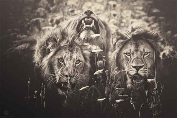 Удивительные фотографии диких животных в серии "Африканские души" от Мануэлы Кульпа  