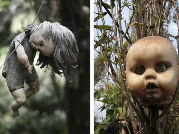 Ла Исла де ла Мюнека - зловещий остров кукол вблизи Мехико  