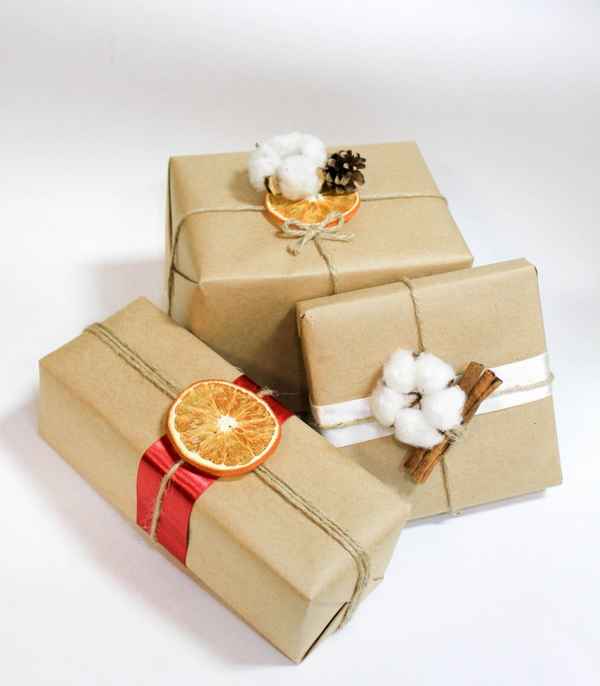 5 необычных и недорогих способов упаковки подарков  